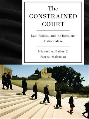 cover image of The Constrained Court